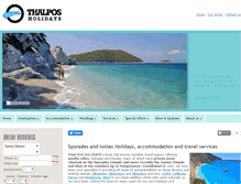 Tablet Screenshot of holidayislands.com